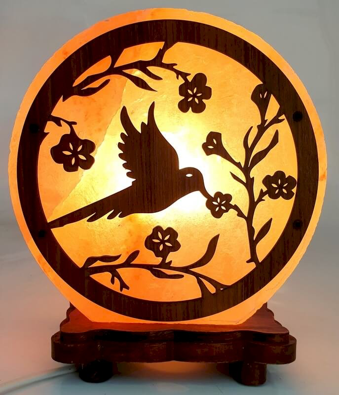 Lampe de Sel Oiseau Seul