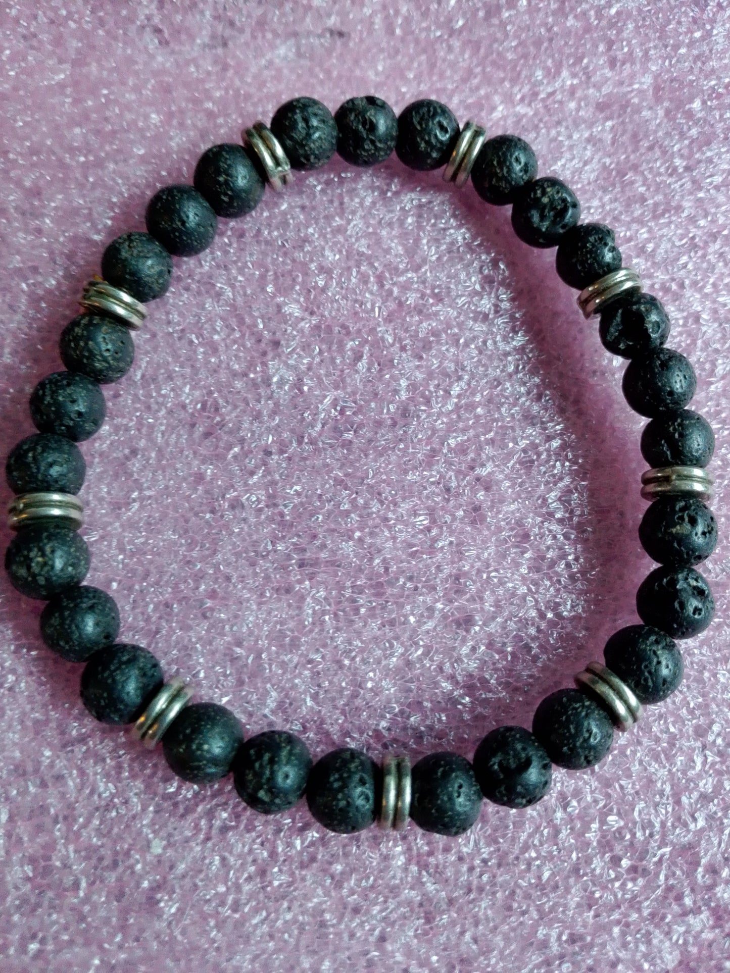 Bracelet pierre de lave