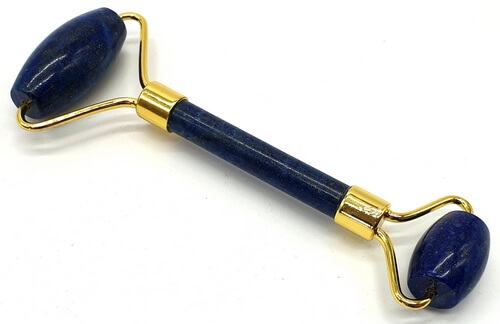Double Rouleau de Massage Lapis Lazuli