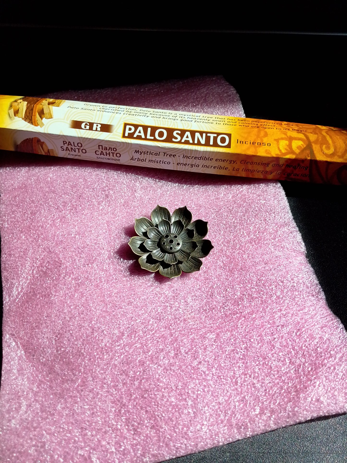 Porte encens+palo